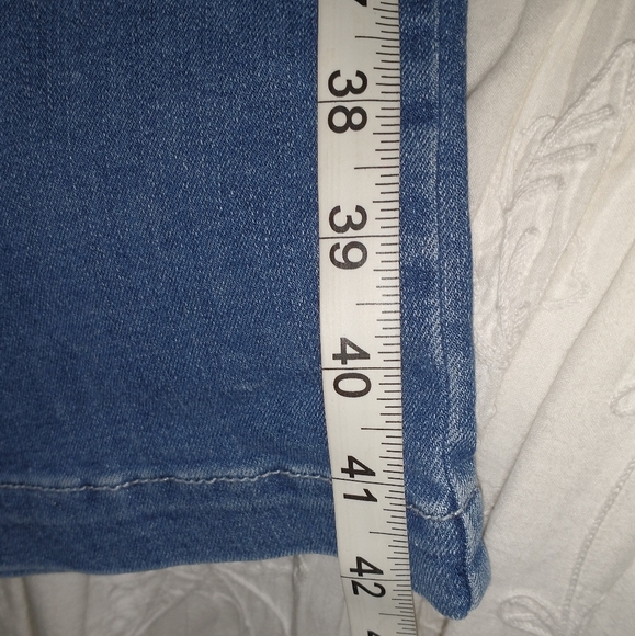 Jessica Simpson Starstruck High Rise Wide Leg Blue Jeans NWT - Picture 5 of 10